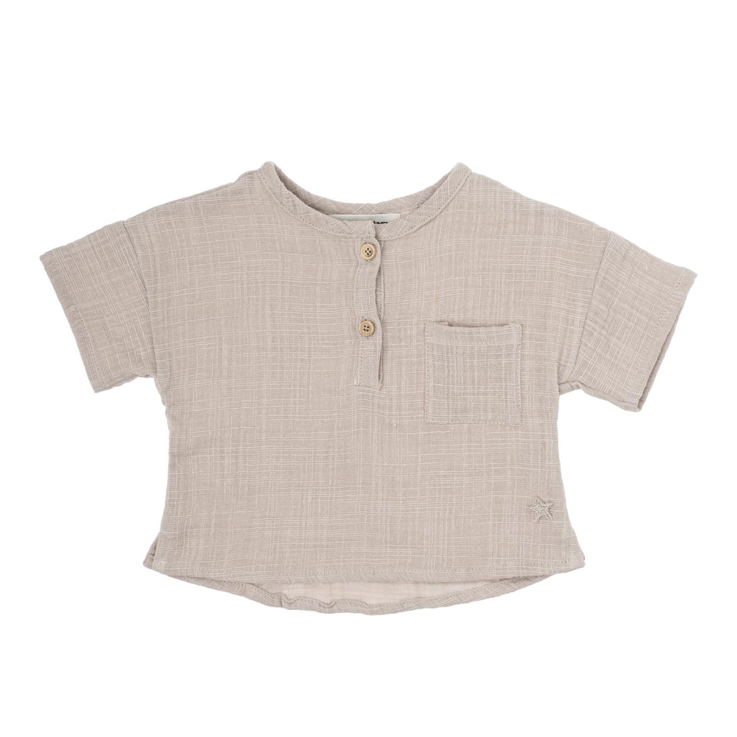 Tocoto vintage BABY RUSTIC EFFECT SHIRT