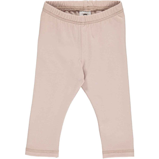 roze baby legging, foto van de voorkant