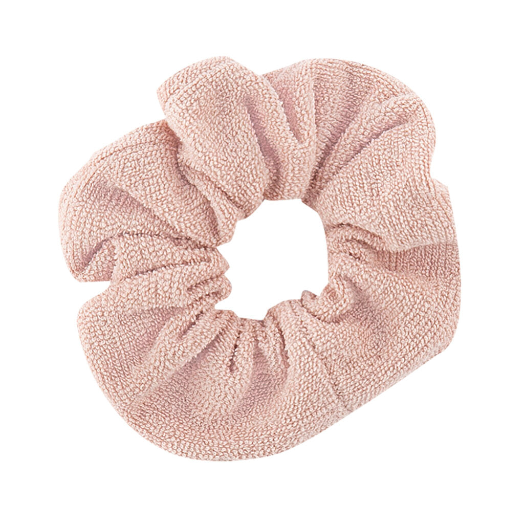 Wooly organic scrunchie terry roze