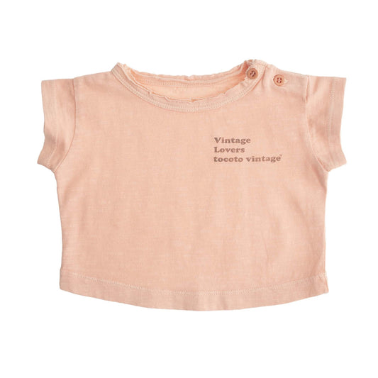 Tocoto vintage BABY T-SHIRT MESSAGE