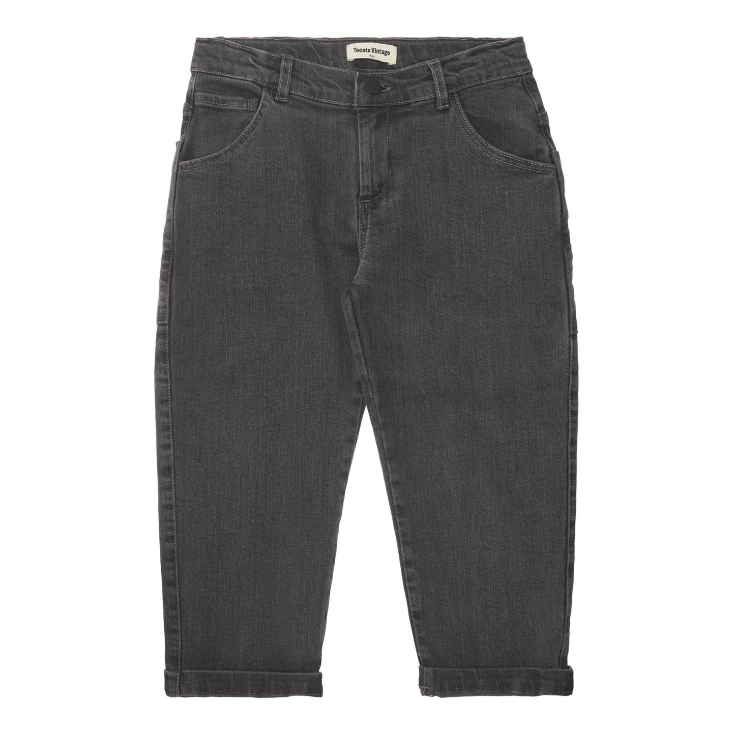 Tocoto vintage unisex zwarte jeans