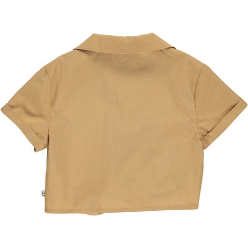blouse croptop geknoopt hemd Müsli 100% organisch katoen fairtrade gemaakt babykleding duurzame kinderkleding sustainable kids clothing