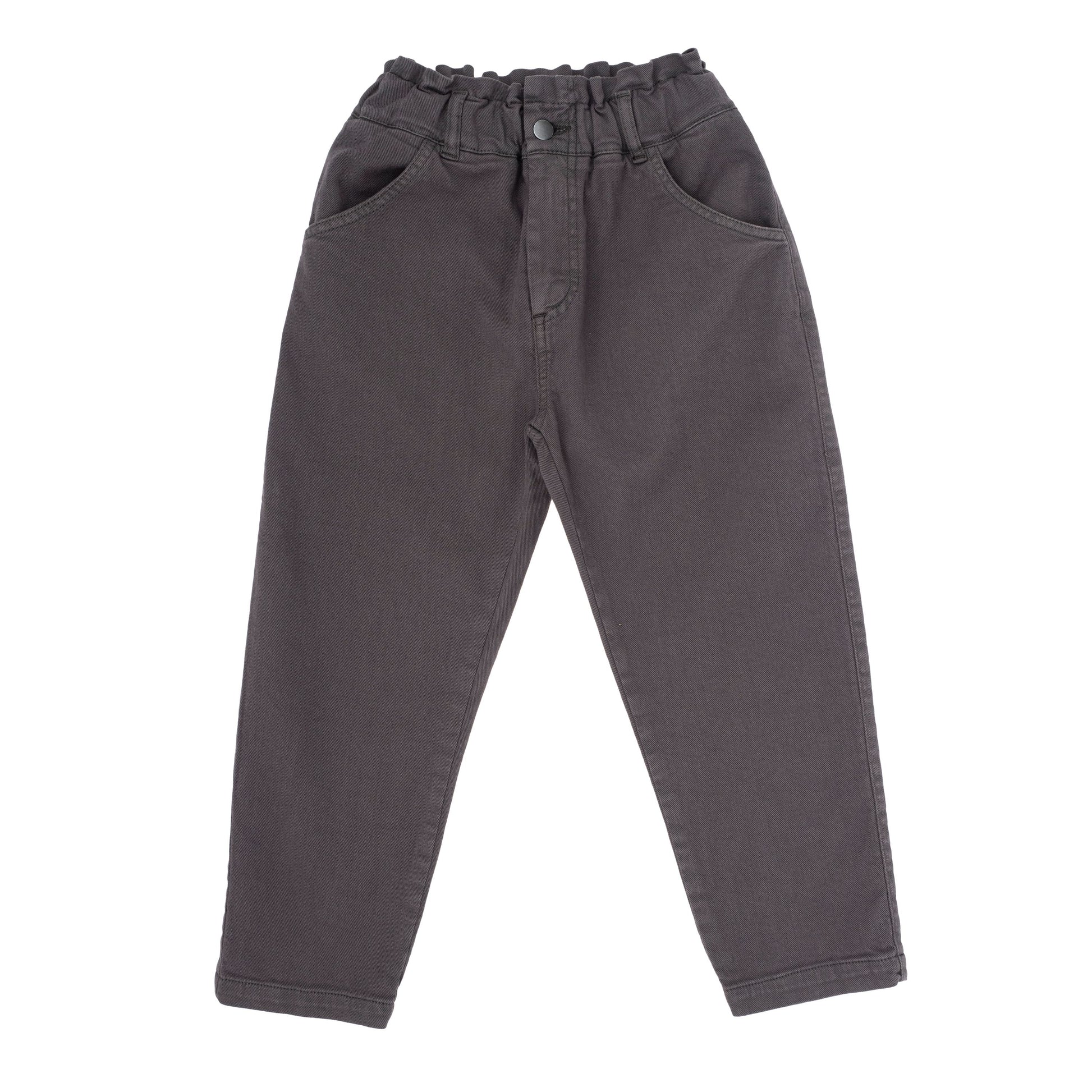 broek jeans grijs Tocoto vintage 100% organisch katoen fairtrade gemaakt babykleding duurzame kinderkleding sustainable kids clothing