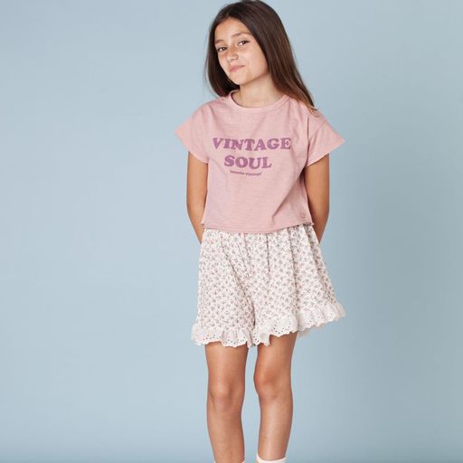 T-shirt Tocoto vintage 100% organisch katoen fairtrade gemaakt babykleding duurzame kinderkleding sustainable kids clothing