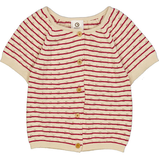 cardigan gilet trui gebreid Müsli 100% organisch katoen fairtrade gemaakt babykleding duurzame kinderkleding sustainable kids clothing